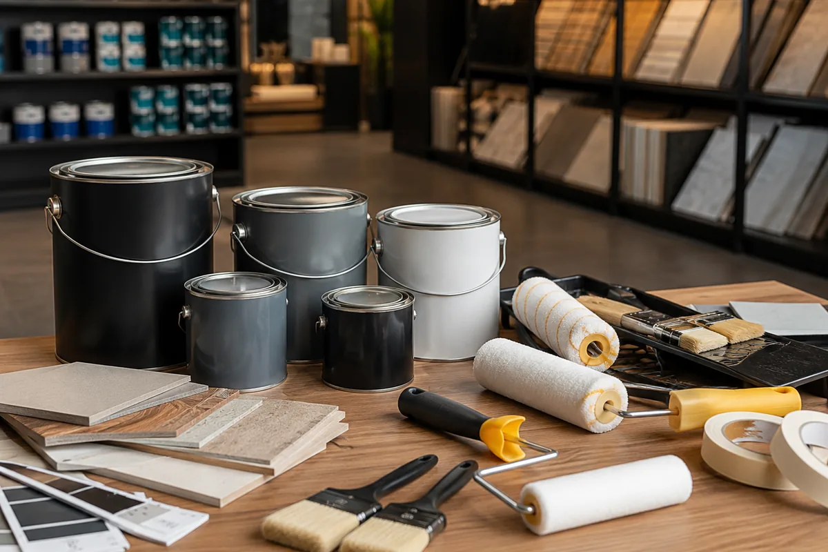 Tintas e complementos
